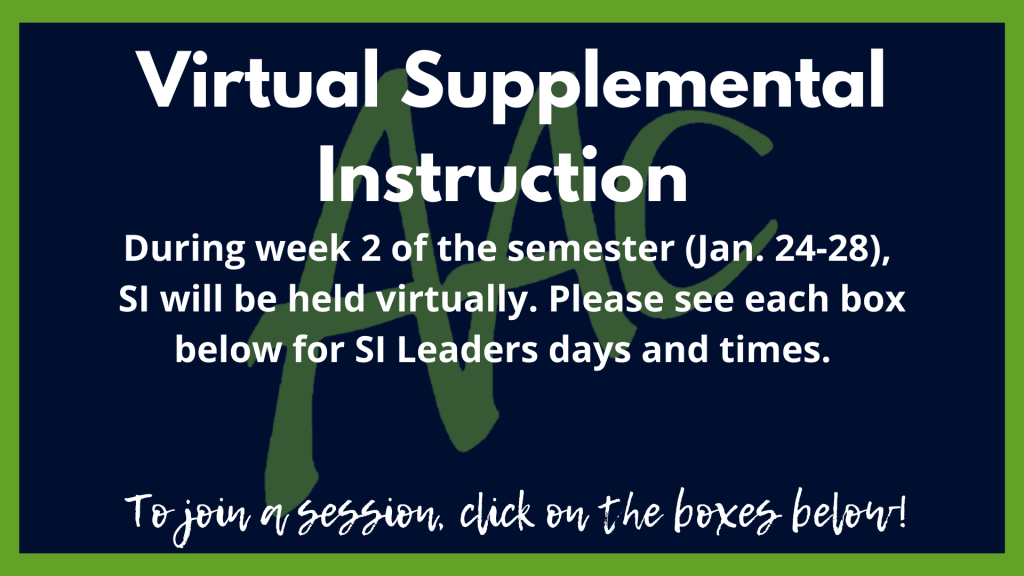 Virtual Supplemental Instruction